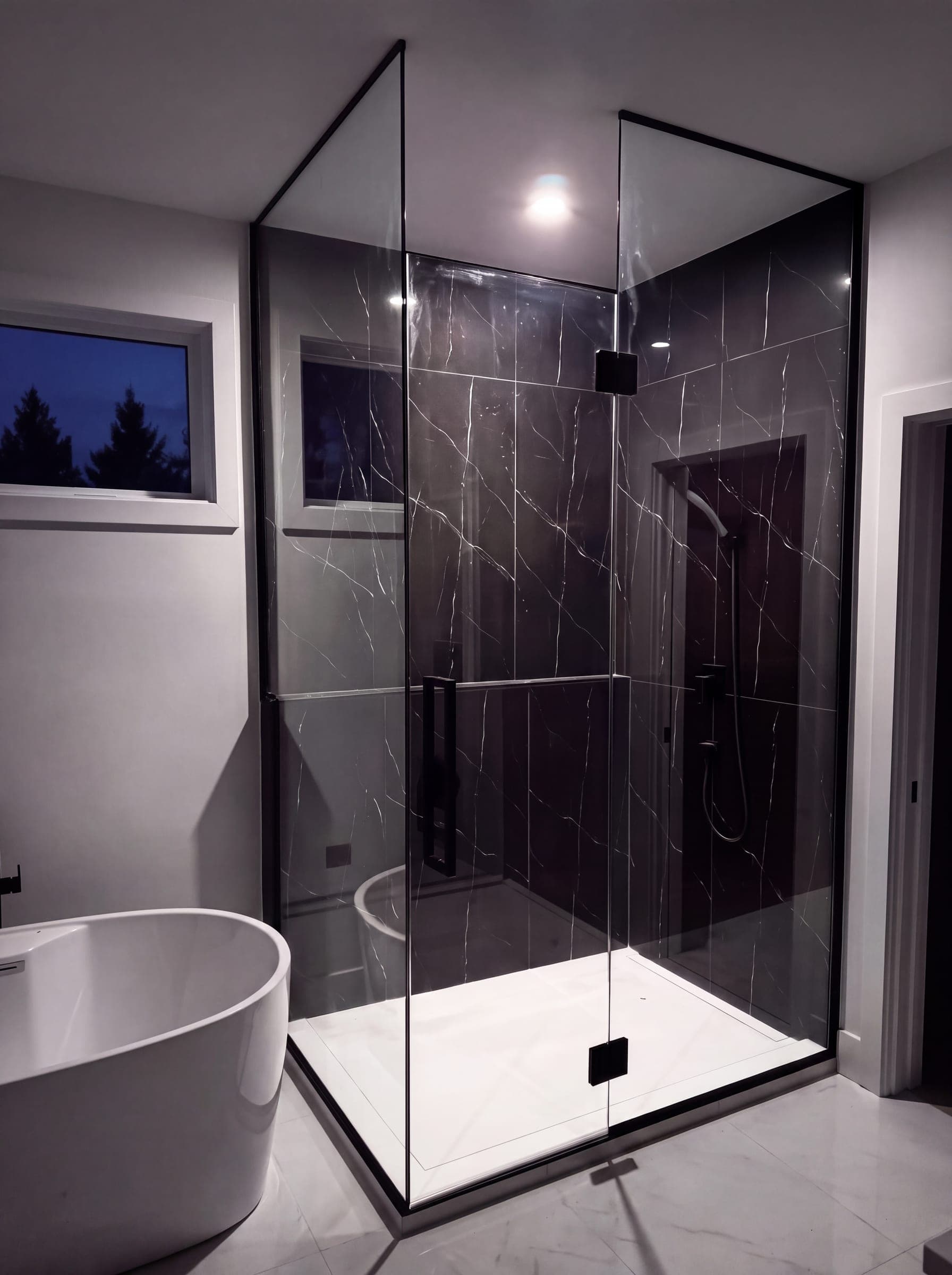 Illustration: Glass showers
